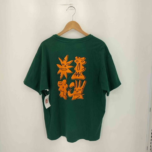 アディダスオリジナルス adidas Originals 背面刺繍 トレフォイルロゴ 半袖クルーネックTシャツ メンズ 0