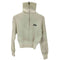 ギャップ Gap 26SS リラックス フィット Gap ロゴ ハーフジップ プルオーバー クロップド セーター ニット レディース import:XS