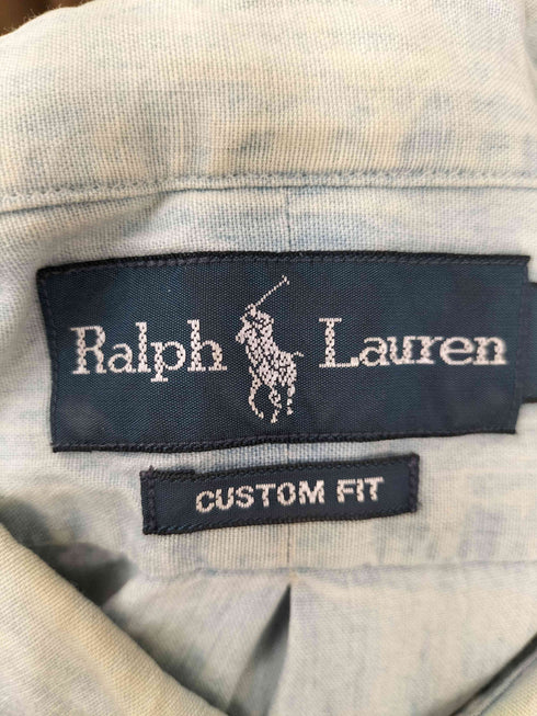 ラルフローレン RALPH LAUREN CUSTOM FIT ミニポニー刺繍 L/S BDシャツ メンズ import:XL
