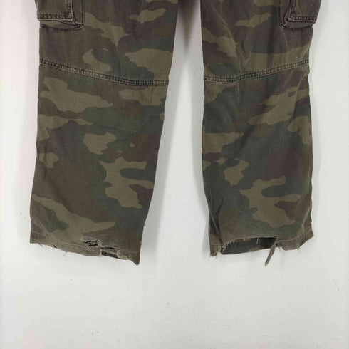 ユニクロ UNIQLO 00S カモフラ カーゴパンツ メンズ JPN:L