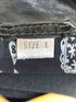 ディーゼル DIESEL 羊革 裏地ペイズリー シングルライダースジャケット メンズ import:L