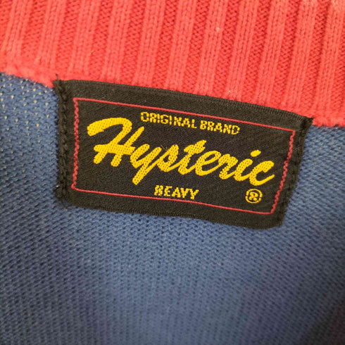 ヒステリックグラマー HYSTERIC GLAMOUR 90s HELL 半袖ニット Y2K メンズ FREE
