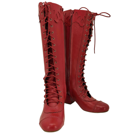 エミリーテンプルキュート Emily Temple cute SCALLOP LACE BOOTS スカラップ レース ブーツ レディース