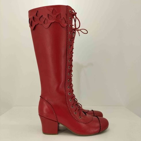 エミリーテンプルキュート Emily Temple cute SCALLOP LACE BOOTS スカラップ レース ブーツ レディース