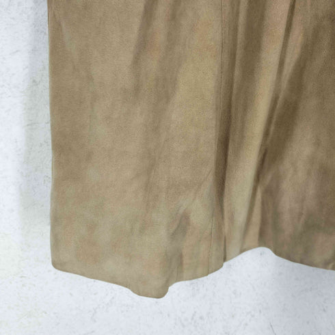 スナイデル snidel lamb leather ラムスエードチェスターコート レディース 0