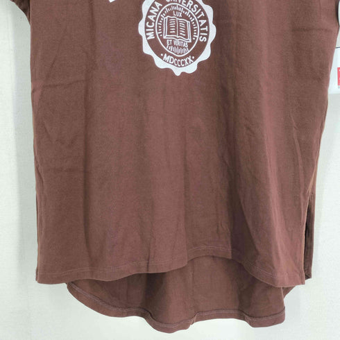 アメリカーナ Americana MICANA MICA&DEAL カレッジロゴ Tシャツ レディース