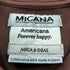 アメリカーナ Americana MICANA MICA&DEAL カレッジロゴ Tシャツ レディース