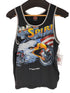 ハーレーダビッドソン HARLEY-DAVIDSON 90S MADE IN USA イーグル バイク プリントタンクトップ メンズ import:L