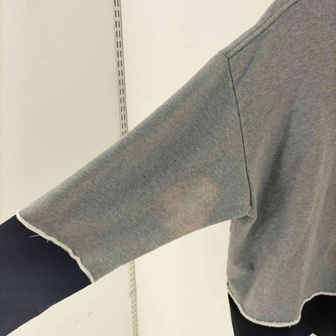 エムエムシックスメゾンマルジェラ MM6 Maison Margiela ジャケットドッキング デザインスウェット メンズ S