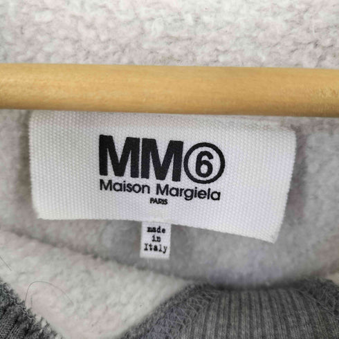 エムエムシックスメゾンマルジェラ MM6 Maison Margiela ジャケットドッキング デザインスウェット メンズ S