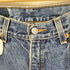 リーバイス Levis 00s ボタン裏230 517 SLIM FIT BOOT CUT ジップフライセミフレアデニムパンツ レディース S