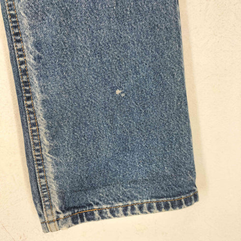 リーバイス Levis 00s ボタン裏230 517 SLIM FIT BOOT CUT ジップフライセミフレアデニムパンツ レディース S