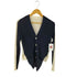 サカイラック sacai luck 15SS バイカラーコットンニット カーディガン レディース 1