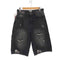 ナインティナインティ 9090 King Logo Damage Buggy Jorts メンズ JPN:L
