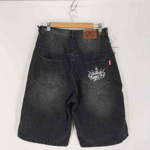 ナインティナインティ 9090 King Logo Damage Buggy Jorts メンズ JPN:L