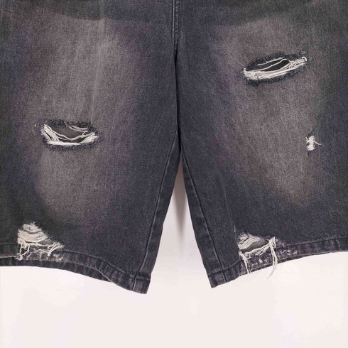 ナインティナインティ 9090 King Logo Damage Buggy Jorts メンズ JPN:L
