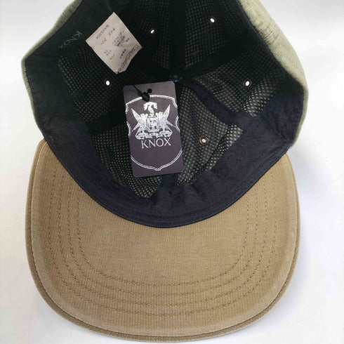 ノックスニューヨーク KNOX NEW YORK 洗い加工 ノックス 野球帽 メンズ KNOX 6方 キャップ ジンコード バイオ ウォッシュ メンズ FREE