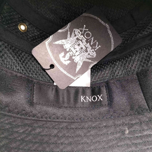 ノックスニューヨーク KNOX NEW YORK 日本製 ジンコード バイオウォッシュ 春夏 ノックス 紳士 バケットハット メンズ FREE