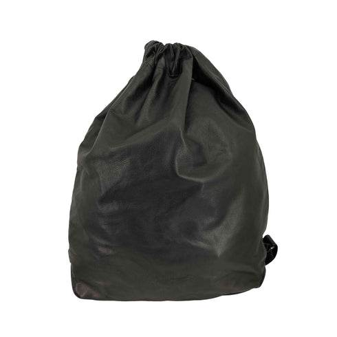 ディスコードヨウジヤマモト discord Yohji Yamamoto Drawstring leather Backpack メンズ