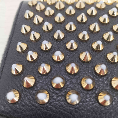 クリスチャンルブタン CHRISTIAN LOUBOUTIN Panettone spike パネトーネ スタッズ ロングウォレット メンズ