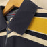 トミーヒルフィガー TOMMY HILFIGER マルチボーダー エンブレム ロングポロシャツ メンズ import:L