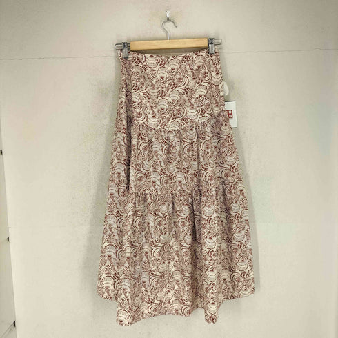バナナリパブリック BANANA REPUBLIC 25AW 総柄フレアスカート レディース 0