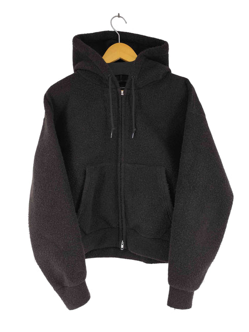 ビームス BEAMS ワイドショートフィット スライバー フルジップ フーディ メンズ import:S