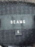 ビームス BEAMS ワイドショートフィット スライバー フルジップ フーディ メンズ import:S