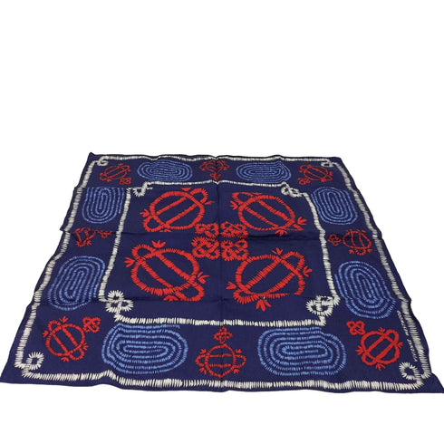 ヴィヴィアンウエストウッド Vivienne Westwood オーブプリント スクイグル柄 ハンカチ メンズ