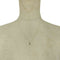 TSUTSUMI K10刻印 ドロップペンダント ゴールドネックレス レディース 総重量0.42g