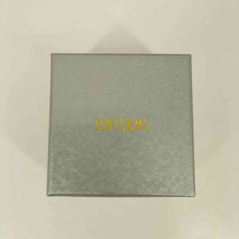 TSUTSUMI K10刻印 ドロップペンダント ゴールドネックレス レディース 総重量0.42g