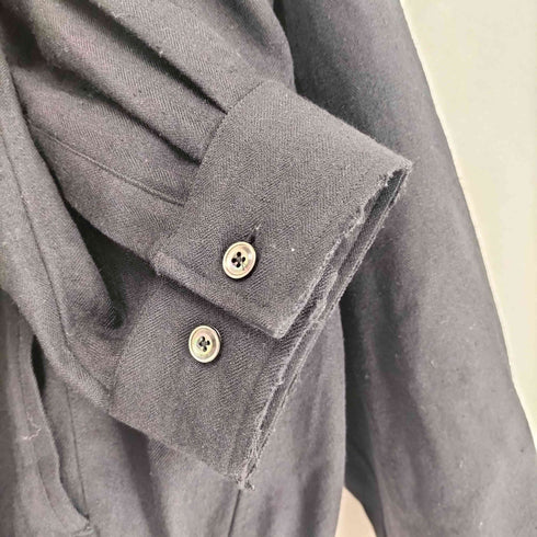 アンセルム ANCELLM WOOL HALF ZIP PULL OVER SHIRT メンズ 1
