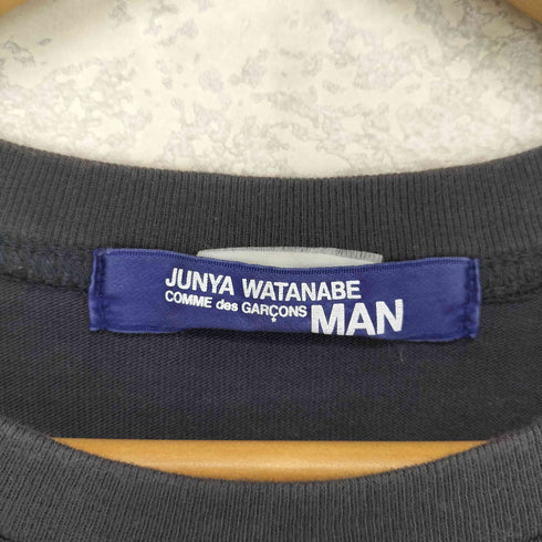 ジュンヤワタナベコムデギャルソンマン JUNYA WATANABE COMME des GARCONS MAN AD2011 12SS パッチワークデザイン クルーネックS/S Tシャツ メンズ L