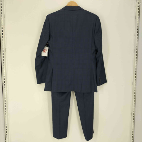 ポールスミスロンドン Paul Smith LONDON ×Delfino 19SS 裏地花柄 REDA社製 チェック柄 2Bテーラードジャケット メンズ L