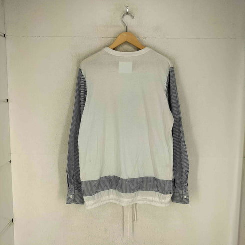 サカイ Sacai 袖切替フロントプリント L/S Tシャツ メンズ 3