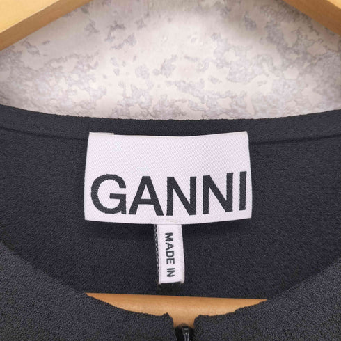 ガニー Ganni バルーンスリーブ パフスリーブドレス ワンピース レディース JPN:34