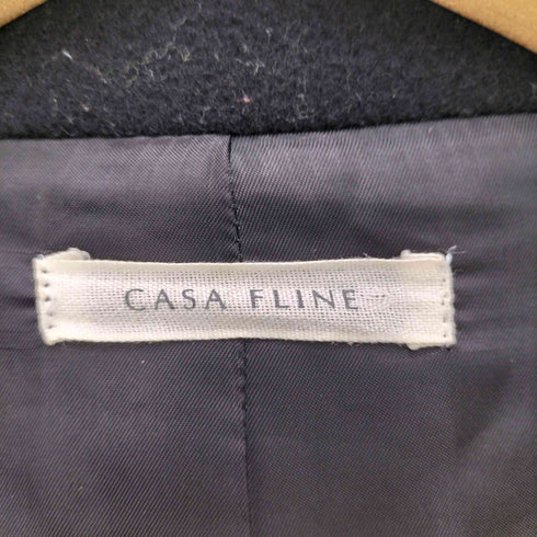 カーサフライン CASA FLINE ロングウールコート レディース FREE