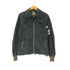 ディーゼル DIESEL 00S OLD 染め 加工 チンスト付き 2Way ダスティ ナイロン フライト ボンバー ジャケット Y2K メンズ import:S