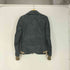 ディーゼル DIESEL 00S OLD 染め 加工 チンスト付き 2Way ダスティ ナイロン フライト ボンバー ジャケット Y2K メンズ import:S