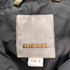 ディーゼル DIESEL 00S OLD 染め 加工 チンスト付き 2Way ダスティ ナイロン フライト ボンバー ジャケット Y2K メンズ import:S