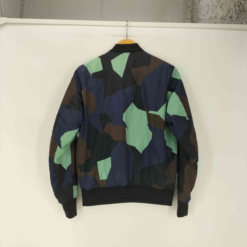 ディーゼル DIESEL 裏地キルティング オリジナル カモ 迷彩 MA-1 TYPE パデット ボンバー ジャケット メンズ XS-S