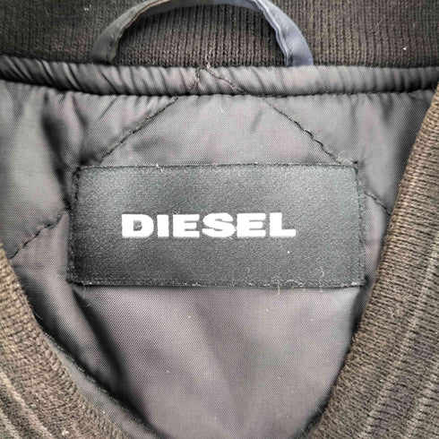 ディーゼル DIESEL 裏地キルティング オリジナル カモ 迷彩 MA-1 TYPE パデット ボンバー ジャケット メンズ XS-S