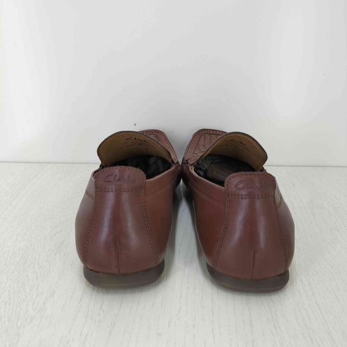 クラークス Clarks 編み込み イントレチャート レザー スリッポン メンズ 6