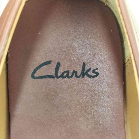 クラークス Clarks 編み込み イントレチャート レザー スリッポン メンズ 6