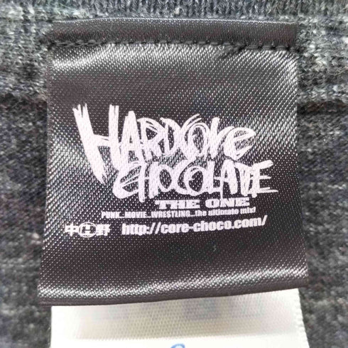 ハードコアチョコレート HARDCORE CHOCOLATE 宇宙人 -ALIEN-(SPACE PLANETヘザーブラック メンズ JPN:S