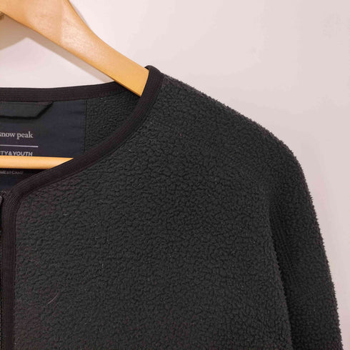 スノーピーク Snow Peak 別注 ハーフジップ プルオーバー フリース ジャケット メンズ JPN:XL