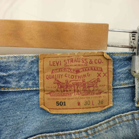 リーバイス Levis 90s USA製 ボタン裏552刻印 ボタンフライ デニムパンツ メンズ W30 L36