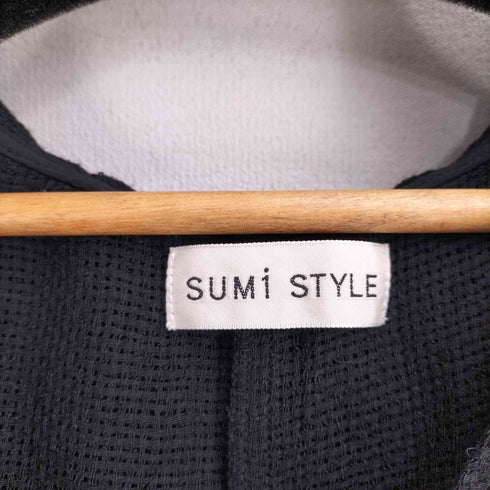 スミスタイル SUM1 STYLE リネン混 メッシュジップパーカー レディース FREE