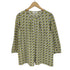 ピエールカルダン pierre cardin クルーネック 総柄 デザイン カットソー レディース 40
