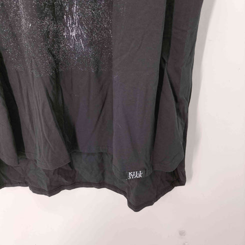 キルスター KILLSTAR Y2K パンク PURR EVIL ロング Tシャツ ワンピース レディース JPN:XL